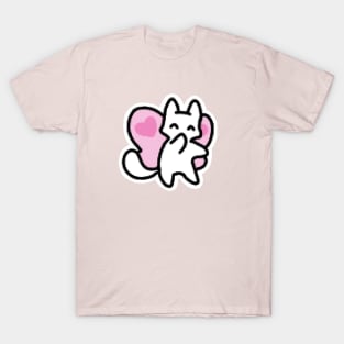 Butterfly Kitty Cat T-Shirt